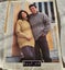 Vintage Hayfield Ladies and Mens Aran Jumper DK Carousel 1