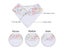 100 Cotton Newborn Adjustable Triangle Saliva Towel Baby Bibs Carousel 5