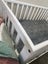 White Wooden Baby Cot with Mattress Carousel 5