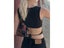 Women Y2K Lace Up Backless Solid Knitted T-Shirt Tops Crop Top Night Club Carousel 4
