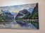 Sun Sets West Fiordland - Caley Hall Fine Art Original Oil Painting Carousel 4