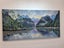 Sun Sets West Fiordland - Caley Hall Fine Art Original Oil Painting Carousel 6