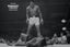 Framed $1 RESERVE 1 Panel Canvas Art Print - Muhammad Ali Carousel 1