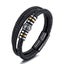To My Son Love You Forever Leather Braided Bracelet Wristband + Gift Card Carousel 6