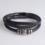 To My Son Love You Forever Leather Braided Bracelet Wristband + Gift Card Carousel 9