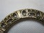 Ornate Gold-Tone Metal Vintage Belt Buckle Carousel 4