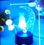 THE CATTAGE - Beautiful Cat On Moon LED Night Light 7 Different Colours USB Carousel 5