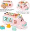 12 Months Up Musical Learning Toys Baby Bus Toys Xylophone Shape Early Education Carousel 6
