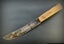 VERY NICE ANTIQUE I. WILSON FIXED BLADE WITH NICE STAMPING ON THE BLADE Carousel 5