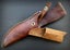 HUGE VINTAGE CARBON FIXED BLADE MADE BY U.S.A SCHRADE FOR SEARS *UNUSED - WOW* Carousel 6