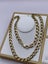 "SWEET GIFT" 10ct Gold Curb Link Necklace *HEAVY & SOLID* Carousel 3