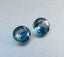 $1RE 0.67CT SPLENDID ROUND 100% NATURAL BLUE SAPPHIRE PAIR Carousel 1