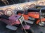 Old Pink Carnival Carousel Motorbike Carousel 8