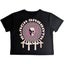 Black Sabbath Womens/Ladies Hypnotic Skull Crop Carousel 1