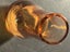 ART GLASS VASE ETCHED VIKING SHIP Carousel 7