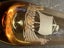 ART GLASS VASE ETCHED VIKING SHIP Carousel 3