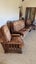 Vintage lounge suite - Airest solid mahogany Carousel 3