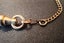 Antique Watch Fob Chain & Seal with Mourning Locket frame 9ct Carousel 9