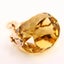 Antique Heavy 12.6gr 9ct gold & Citrine Spinner Swivel Fob Carousel 1