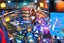 Dungeons and Dragons Pro Pinball Machine-Brand New Ex Auckland from Stern Carousel 7