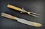 *ULTRA RARE* GENUINE U.S.A ANTIQUE GREEN RIVER WORKS J.RUSSEL & Co. CARVER SET Carousel 4