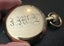 NZ WW1 GOLD PRESENTATION POCKET WATCH - 26/31700 William MCLAUGHLIN NZRB WIA Carousel 4