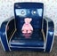 Vintage looking Vinyl Covered Toddler / Kids Chair/Seat Carousel 6
