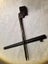 WW2 No.4 MK11 LEE ENFIELD SPIKED BAYONET WITH BLACK METAL SCABBARD - 2 Carousel 2
