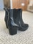 Black Betts vegan leather boots - size 8 Carousel 3