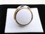 Vtg DAISY White & Blue Enamel 14CT Yellow on White Gold Ring, Size N * RV $2970 Carousel 6
