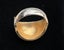 Vtg DAISY White & Blue Enamel 14CT Yellow on White Gold Ring, Size N * RV $2970 Carousel 10