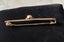 Antique 9ct Solid Rose Gold EDWARDIAN Era Synthetic Ruby Brooch * WARD Brothers Carousel 7