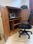 Solid Rimu computer desk cabinet Carousel 5