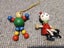 Vintage wooden toys - Pull along dinosaur - wooden teether - Lulu style doll etc Carousel 2