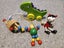 Vintage wooden toys - Pull along dinosaur - wooden teether - Lulu style doll etc Carousel 1