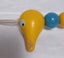 Vintage Wooden toys - Oscar ostrich - Genuine Buzzy Bee- Mary Lou style rattle Carousel 3