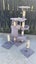 Cat Tree Scratching Post Tower Carousel 4