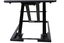 JASPER I Height Adjustable Standing Computer Desk (Black) Carousel 7