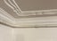 Ivory extendable curtain tracks with corner connector and brackets Carousel 3