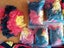 Waikato / Chiefs colours- Wigs (6) and Ponchos (4) supporter gear/costume Carousel 2