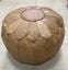 PREMIUM Handcrafted Moroccan Leather Pouf Carousel 5