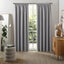 Caprice Saville Blockout Pencil Pleat Curtains Silver 80 - 140 x 160 cm Carousel 1
