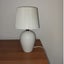 WHITE BEDSIDE TABLE LAMP Carousel 2