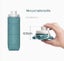 Elosung Blue Green Silicone Collapsible Water Bottle Foldable Sports Cup For Cyc Carousel 2