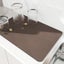 Elosung Brown Kitchen Drying Mat Super Absorbent Dish & Cup Drainer Pad 40X50cm Carousel 2