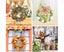 Wreath Hanger, Large Clear Reusable Heavy Duty Wreath Hanger Suction Cup with Carousel 2