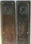Antique Bronze GR (George Rex?) Plaque Fixtures Carousel 5