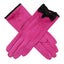 Dents Women s Velour-Lined Faux Suede Gloves with Trim and Bow Carousel 1
