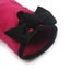 Dents Women s Velour-Lined Faux Suede Gloves with Trim and Bow Carousel 3