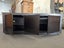 Large Dark Brown Veneer Entertainment unit Carousel 3